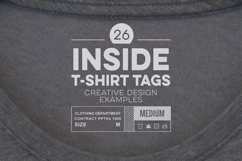 designer t shirt labels